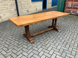 Antique English Oak Farmhouse Table