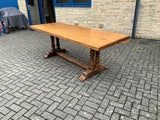 Antique English Oak Farmhouse Table