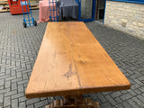 Antique English Oak Farmhouse Table