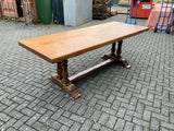 Antique English Oak Farmhouse Table