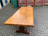 Antique English Oak Farmhouse Table