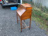English Satinwood Veneer Ladies Bureau