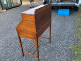 English Satinwood Veneer Ladies Bureau