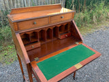 English Satinwood Veneer Ladies Bureau
