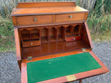 English Satinwood Veneer Ladies Bureau