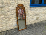 Antique English Chinoiserie Wall Mirror