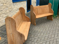 Antique English Pine Bench