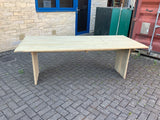 Vintage Oak Bleached Dining Table