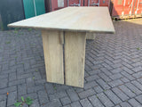 Vintage Oak Bleached Dining Table