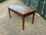 Antique English Oak Farmhouse Dining Table