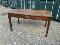 Antique English Oak Kitchen Table.