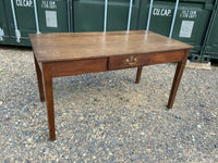 Antique English Oak Kitchen Table.