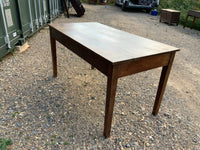 Antique English Oak Kitchen Table.