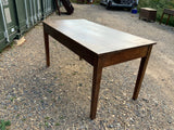 Antique English Oak Farmhouse Dining Table