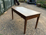 Antique English Oak Farmhouse Dining Table