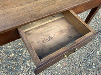 Antique English Oak Kitchen Table.