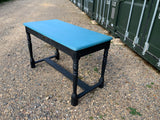 Antique English Oak Painted Side Table