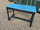 Antique English Oak Painted Side Table