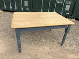 Antique English Pine Kitchen Table