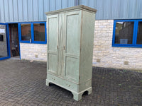 Antique English Two Door Pine Cupboard