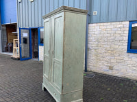 Antique English Two Door Pine Cupboard