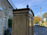 Antique French Decorated Two Door Armoire