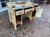 Antique English Chinoiserie Dressing Table