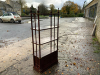 A Pair of  Oriental Rosewood Open Shelving