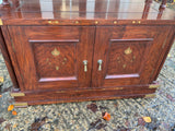 A Pair of  Oriental Rosewood Open Shelving