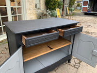 Antique French Two Door Cupboard