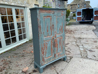 Antique English Early Nineteenth Century Housekeeper Cupboard