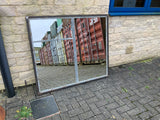 Vintage Industrial Metal Window Mirror