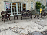 Antique Chinese Inlaid Hungmo Rosewood Suite