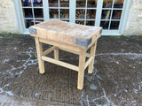 Antique English Butchers Block