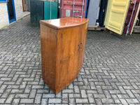 Antique English Deco Walnut Cocktail Bar