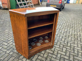 Antique English Deco Walnut Cocktail Bar