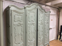Antique Italian Four Door Armoire/Wardrobe
