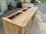 Antique English Pitch Pine Housekeeper Cupboard