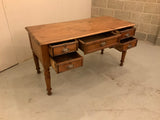 Antique French Oak Writing Desk