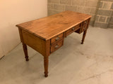 Antique French Oak Writing Desk