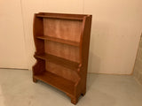 Vintage Teak Open Waterfall Bookcase