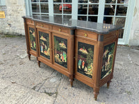 Antique French Chinoiserie Side board