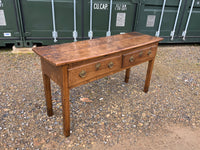 Eighteenth Century English Oak and Ash Dresser Base - NOW SOLD