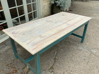 Antique English Pine Dining Table
