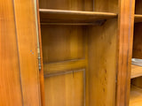 Vintage Cherrywood Two Door Armoire