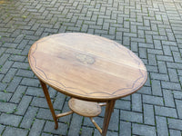 Antique English Satinwood Occasional Table