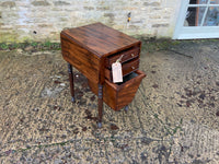 English Antique Mahogany Work Table