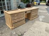 Antique English Pitch Pine Housekeeper Cupboard