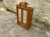 Antique Walnut Miniature French Armoire