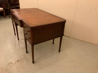 Large Antique English Mahogany Desk